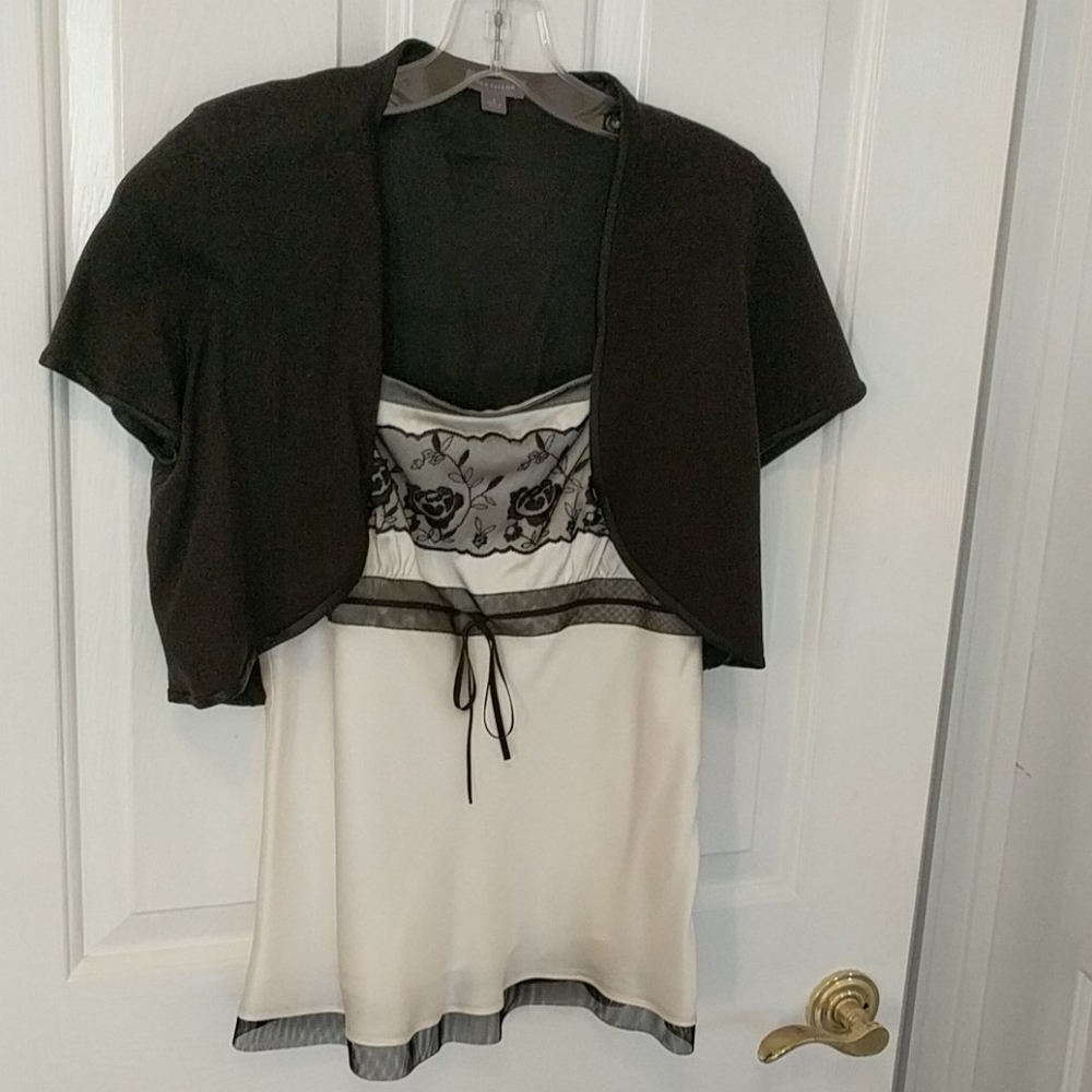 Ladies camisole and bolero